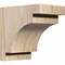 Ekena Millwork Mediterranean Smooth Corbel, Douglas Fir, 5 1/2"W x 8"D x 8"H COR06X08X08MED00SDF - alternate 1